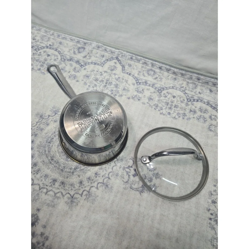 Farberware Millennium Stainless Steel Nonstick 1 Qt. Saucepans w/Lid Cookware
